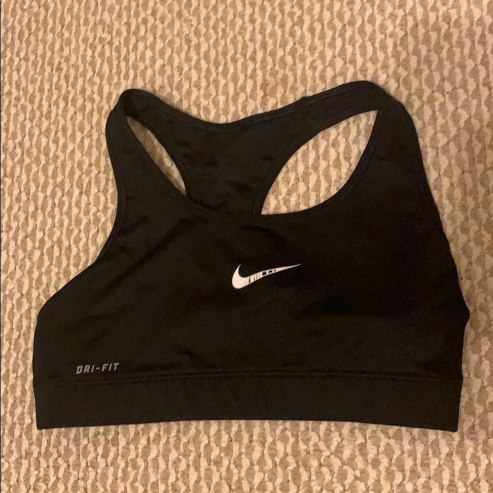 Black Nike Sports Bra